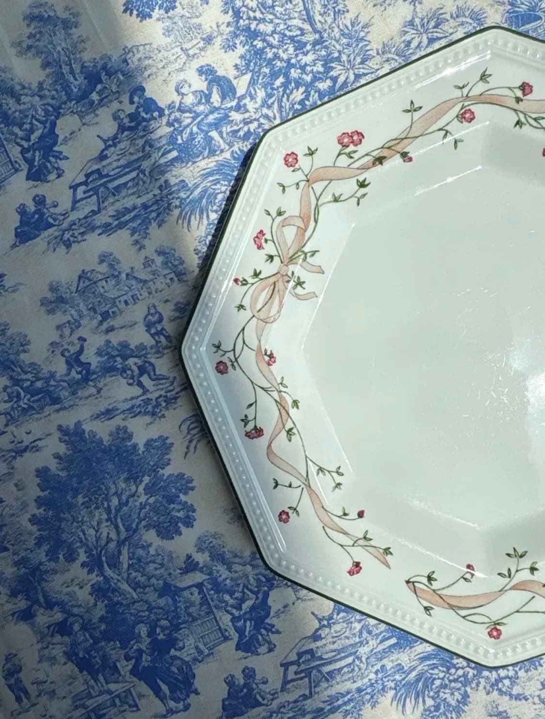 영국 빈티지 존슨브라더스 이터널뷰 브레드 접시 상품이미지2