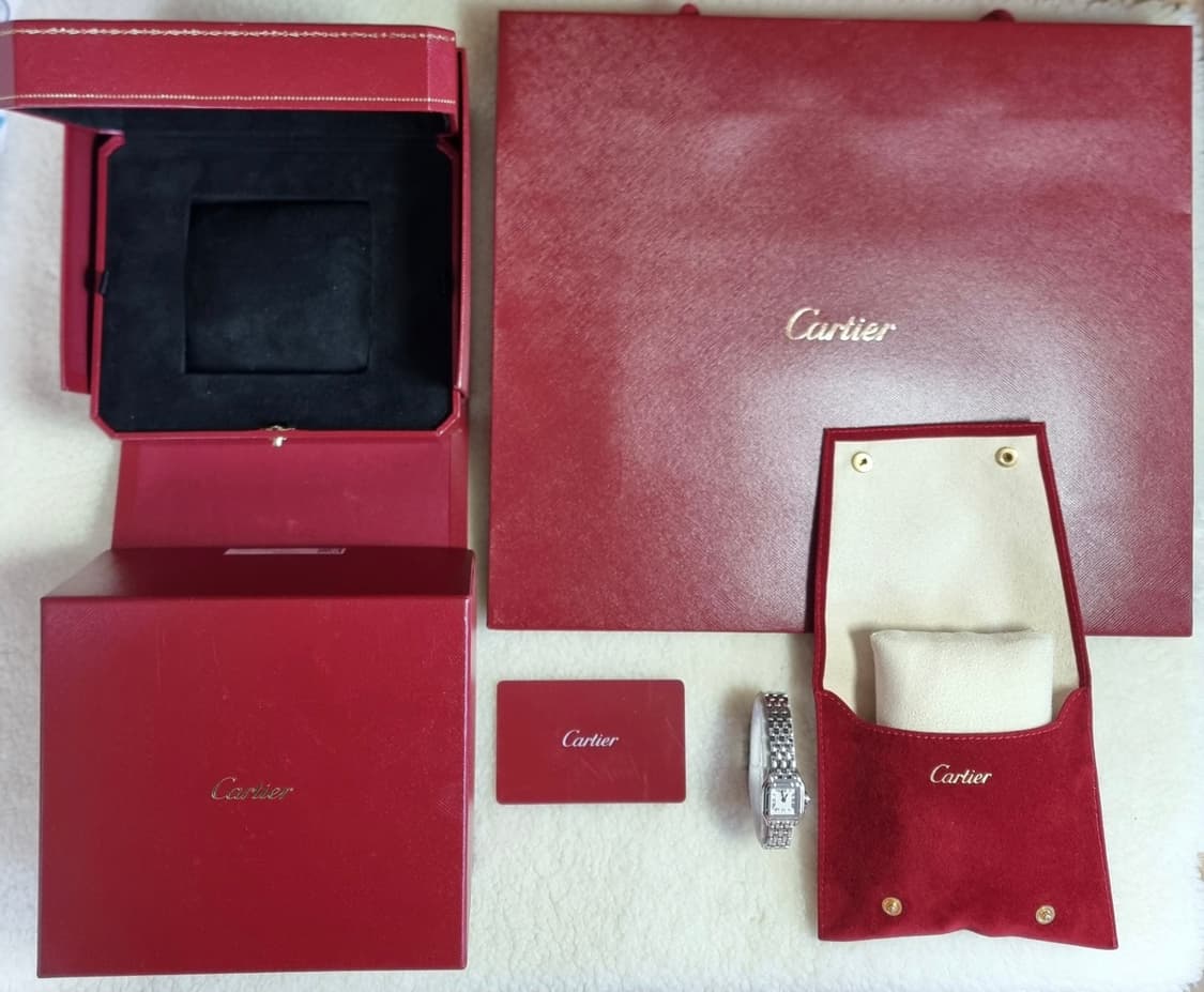 [까르띠에 풀세트] 신형 팬더 미니 mini 스틸 쿼츠 여성시계 21년 상품이미지10