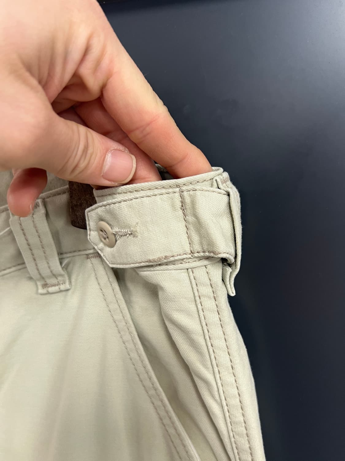 00s Levis 리바이스 카고 연베이지 하프 팬츠  상품이미지4