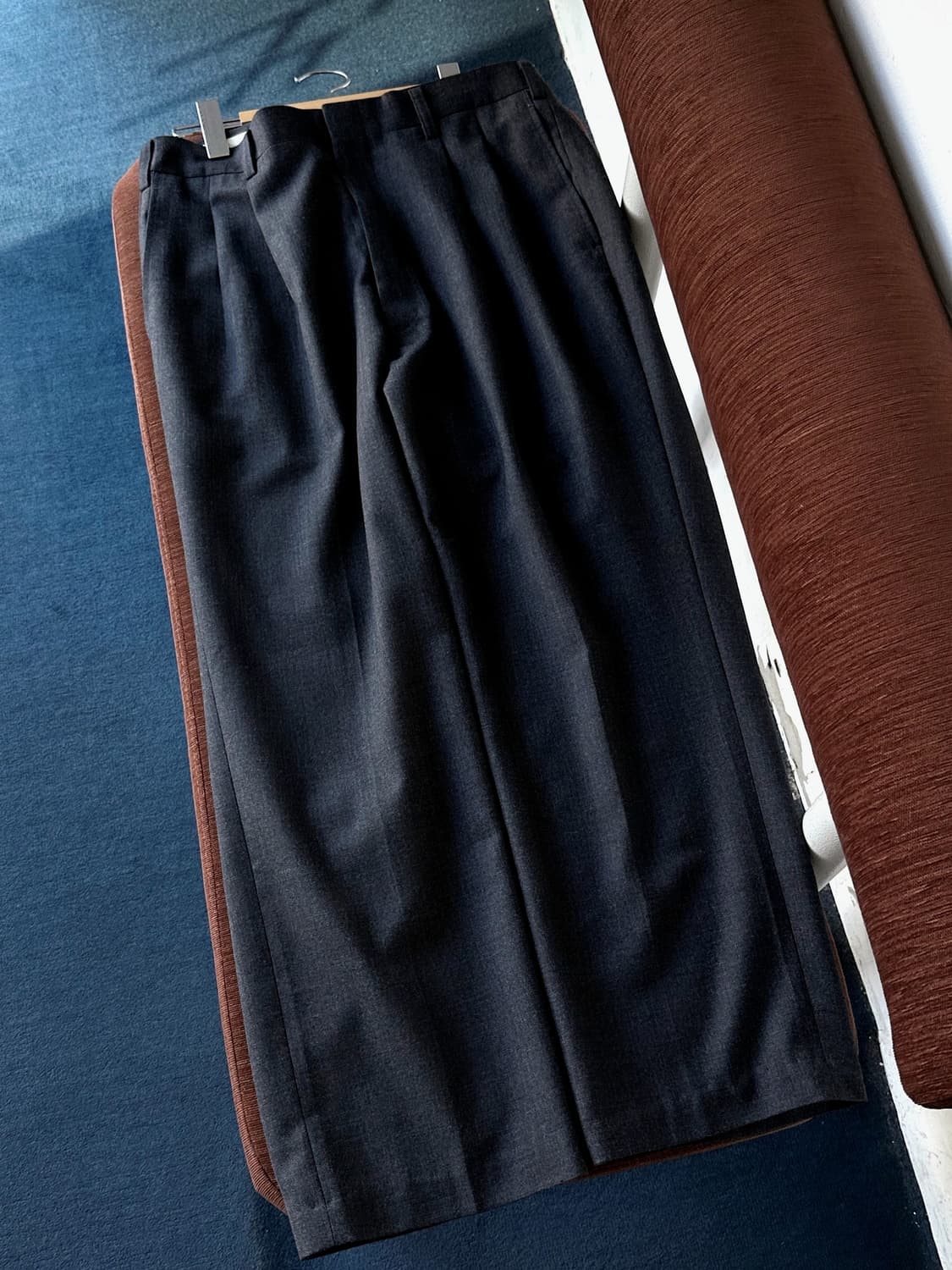 2 pleats wool blend trousers 상품이미지9