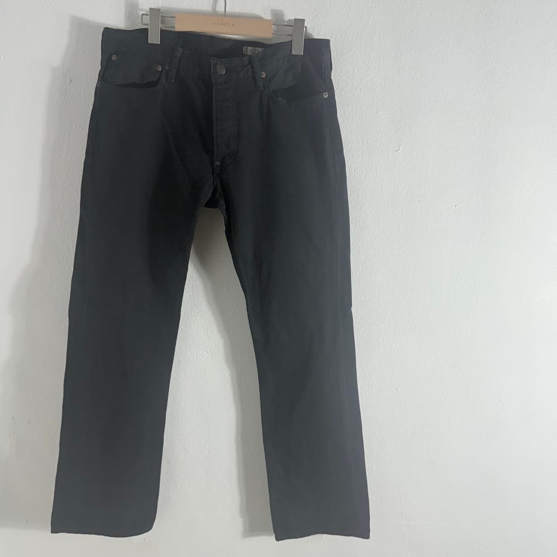 폴로 랄프로렌 33X32 블랙 팬츠 상품이미지1