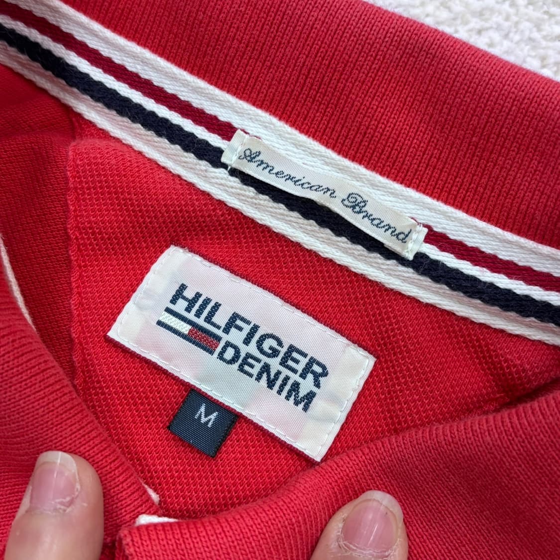 M 타미힐피거 남성 반팔 카라 티셔츠 0317E 상품이미지3