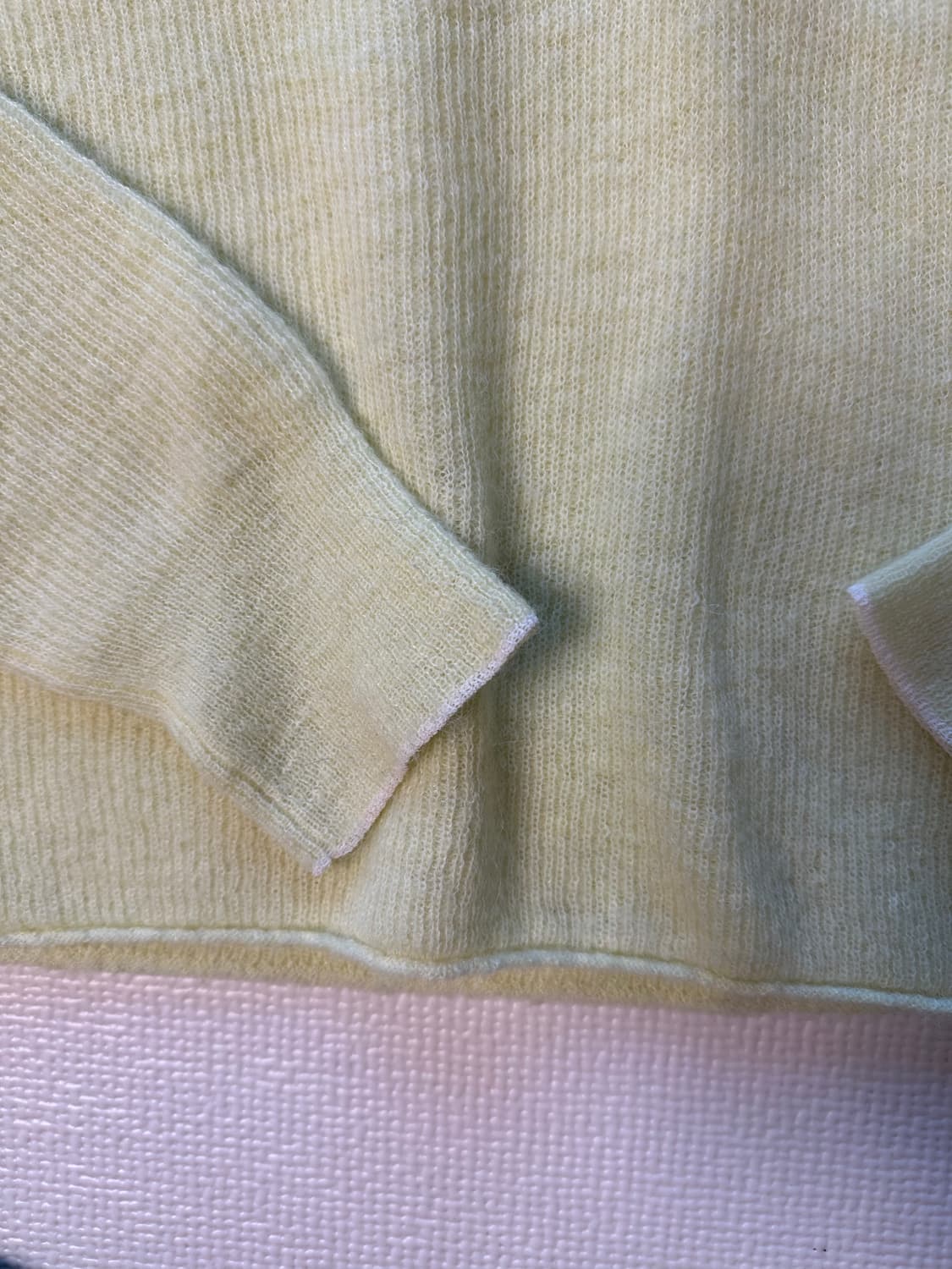 아크네 스튜디오 크롭 니트 xxs 상품이미지5