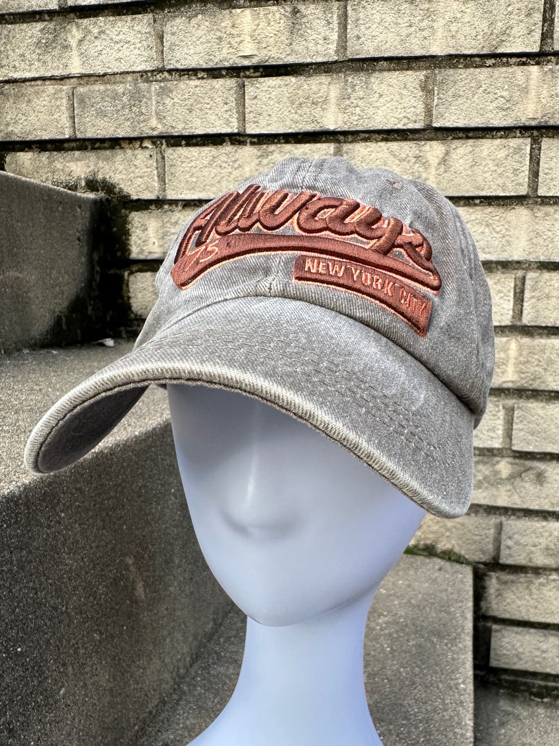 None vintage “always” washed cap 상품이미지1