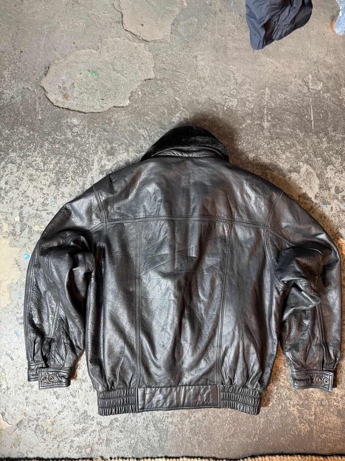 빈티지 양가죽 레더자켓 상품이미지7