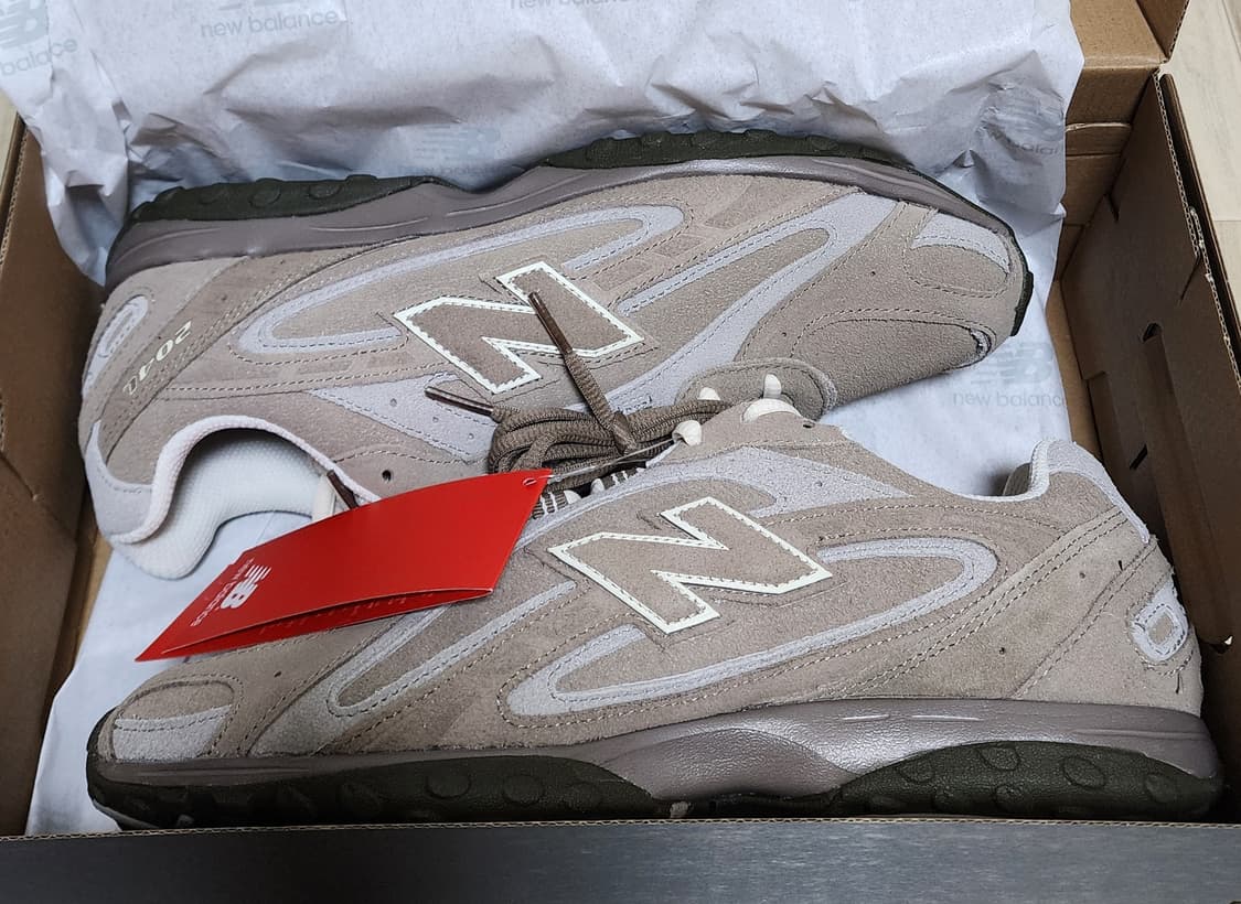 [280] 뉴발란스 204L 스웨이드 머쉬룸 애리드 스톤 상품이미지2
