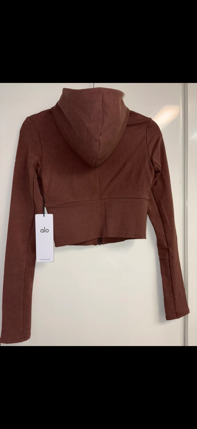 ALO 알로 요가 스웨이 풀 집업 후디 S 상품이미지2