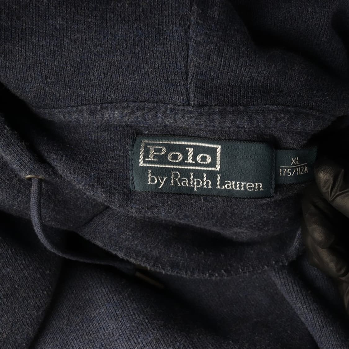 폴로 랄프로렌 그린 포니 네이비 후드티티 XL 상품이미지5