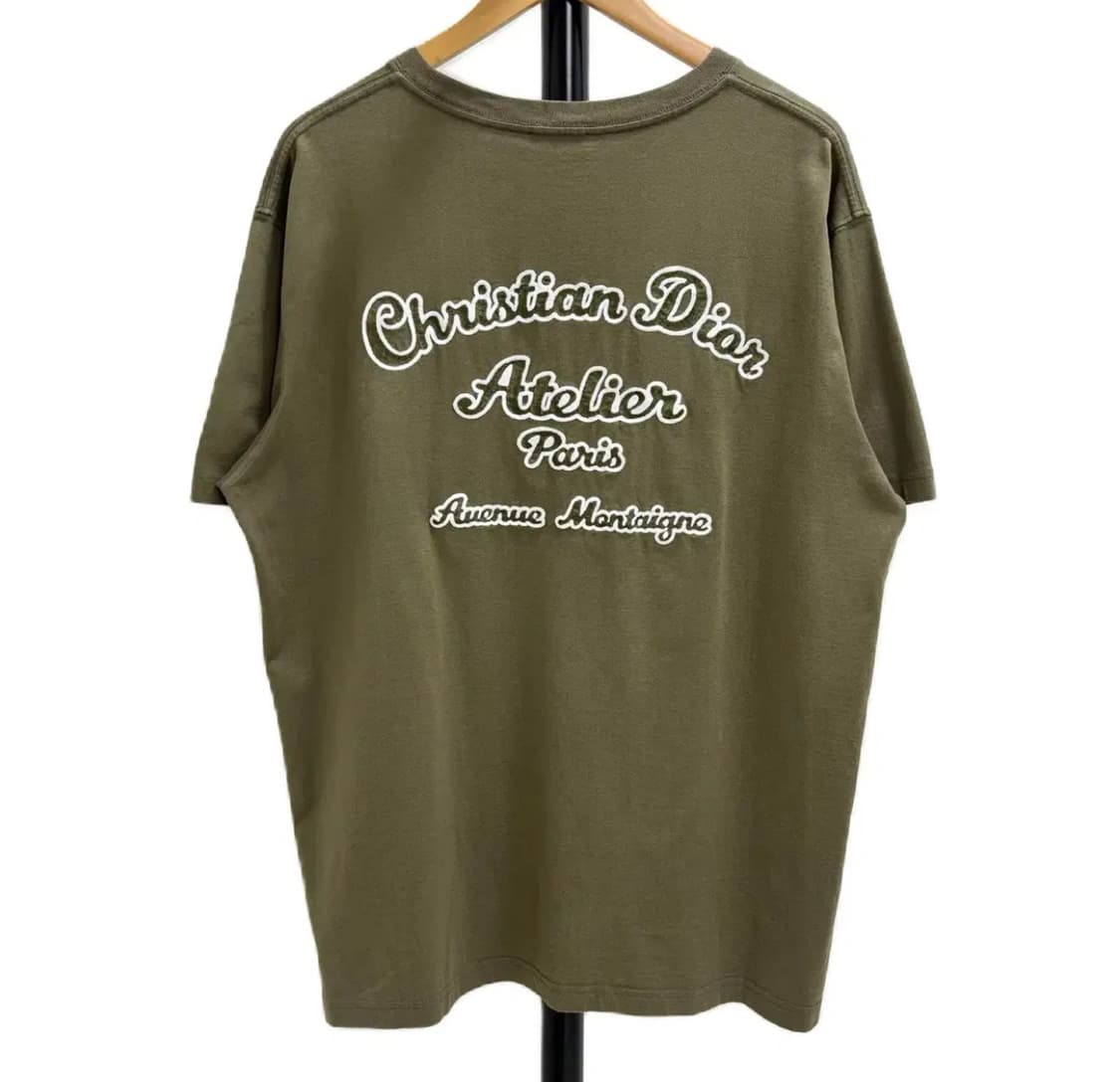 [L]디올 아뜰리에 자수 반팔티 상품이미지1