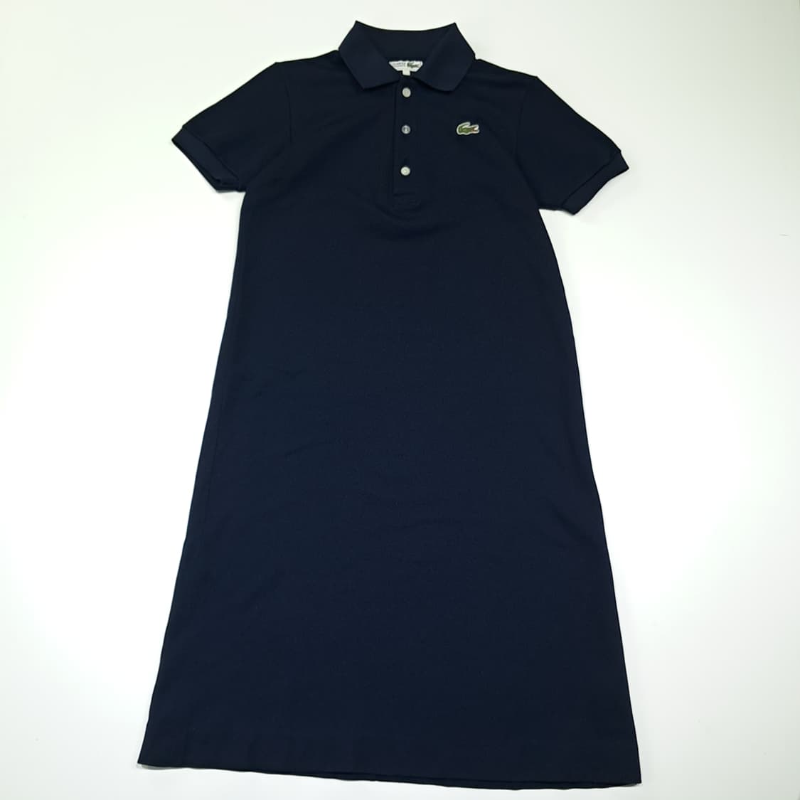 CK116 M 라코스테 90s 일본판 피케 네이비 폴로 원피스 상품이미지1