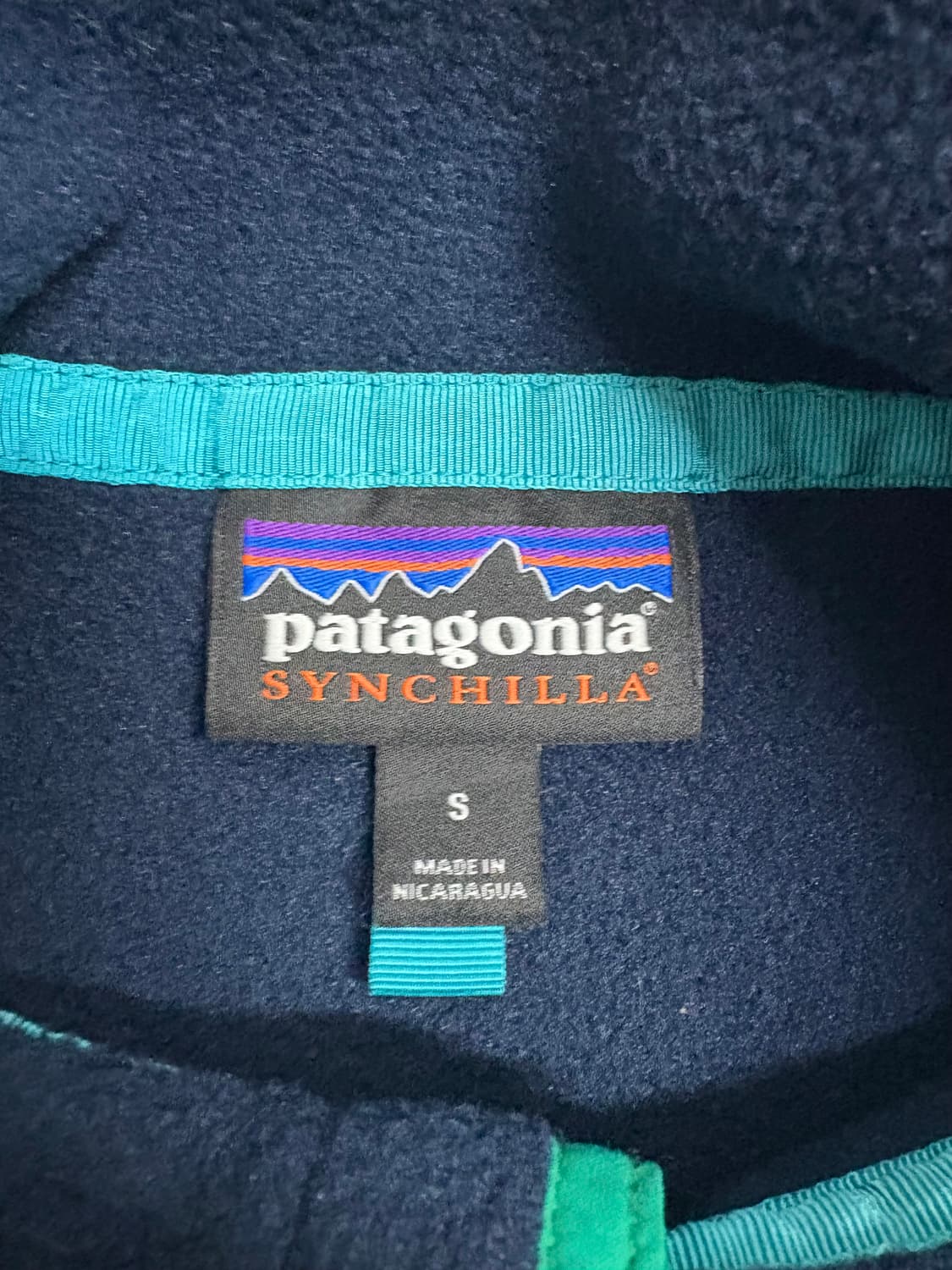 빈티지 파타고니아 신칠라스냅티 네이비 우먼즈S 상품이미지5
