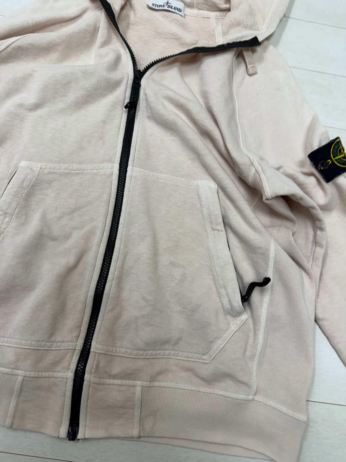 스톤아일랜드 후드 집업 L 사이즈  상품이미지4