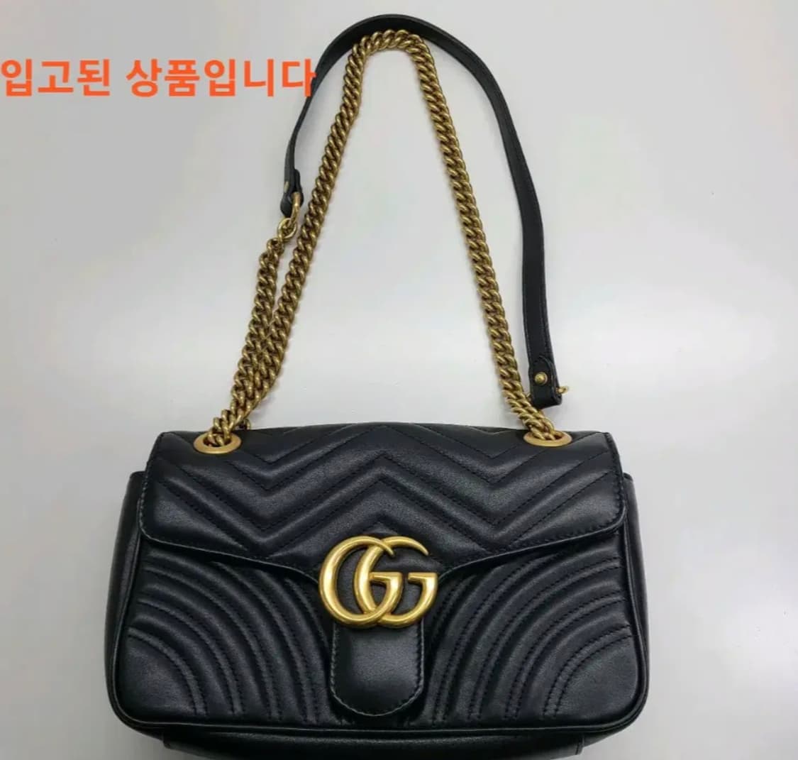 구찌 마몬트 마틀라세 숄더백 상품이미지1