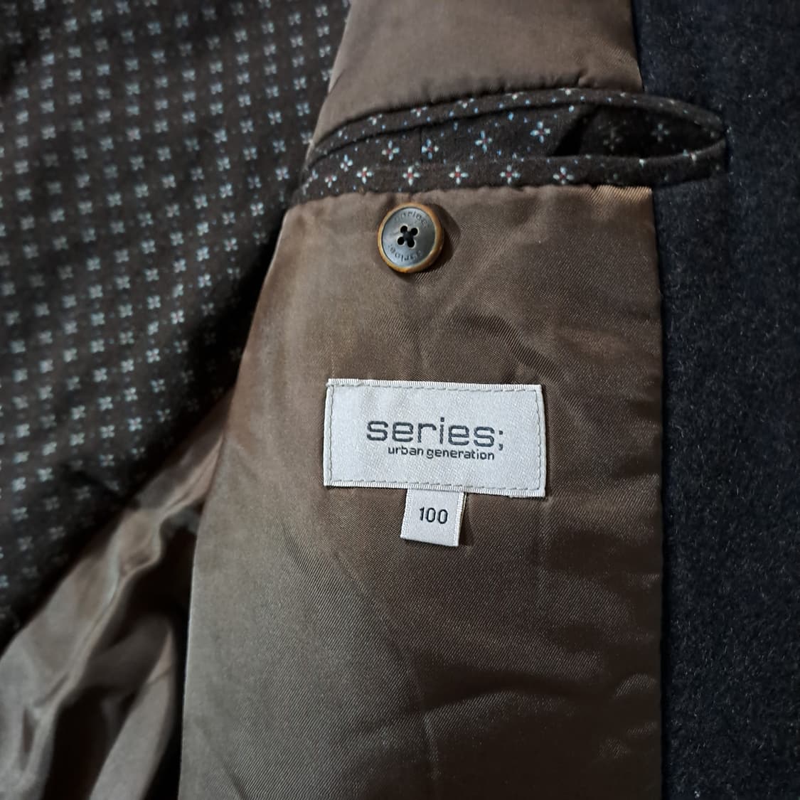 (택포) 코오롱시리즈 울100% 유틸리티 포켓 자켓 95-100 B716 상품이미지8