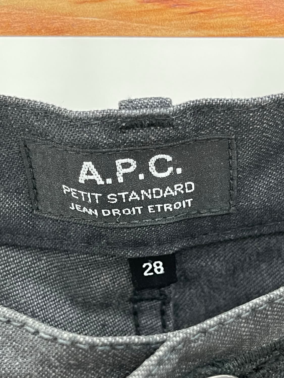A.P.C 띠 스탠다드 블랙진 상품이미지9