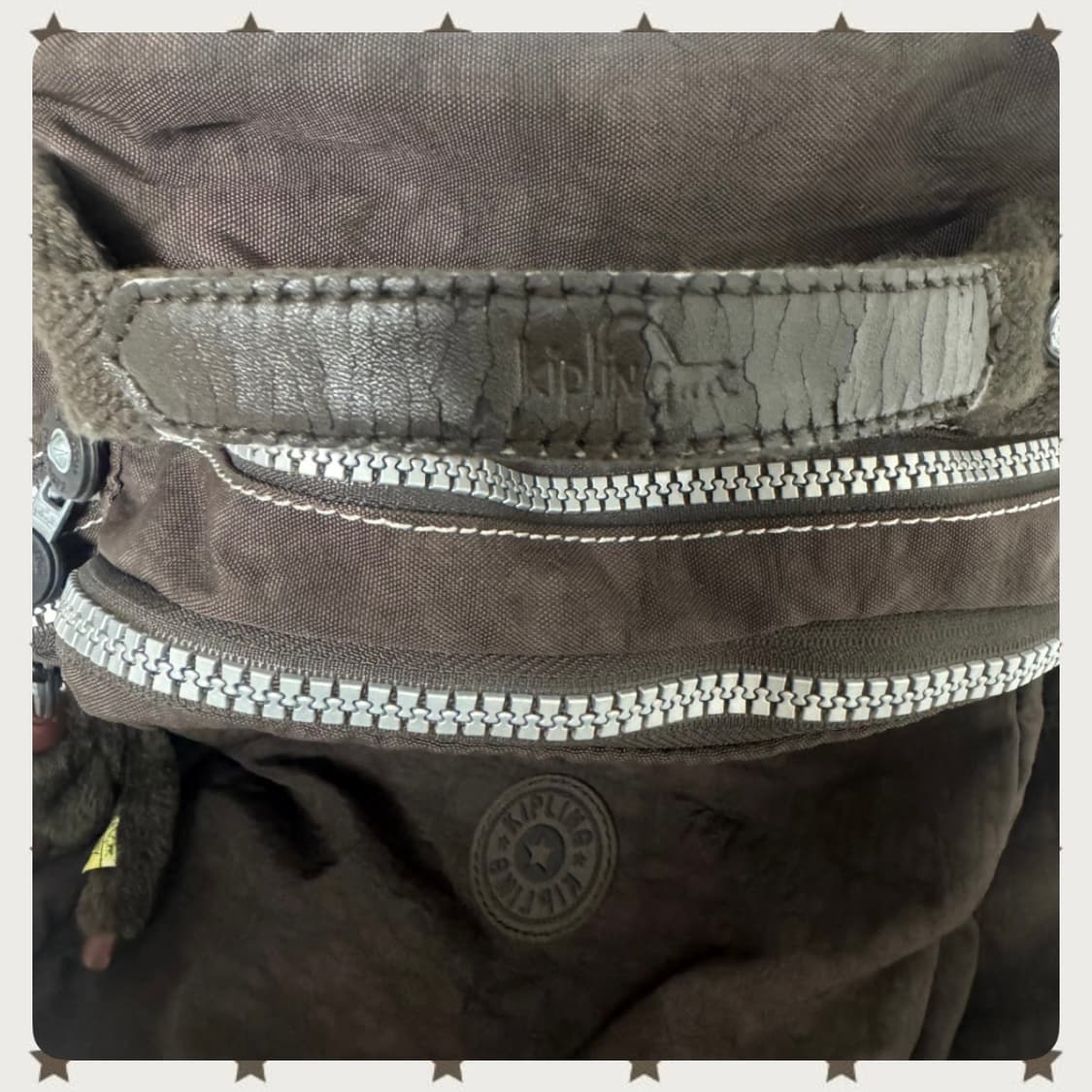 키플링 브라운 백팩 판매합니다! 상품이미지2
