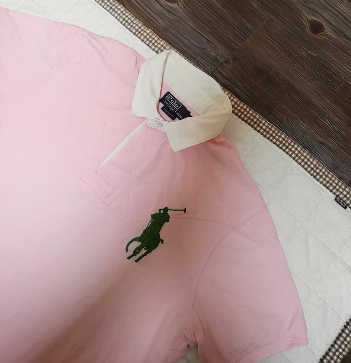 폴로 랄프로렌 카라티 딸기우유 빅포니 희귀 반팔 티셔츠 상품이미지2