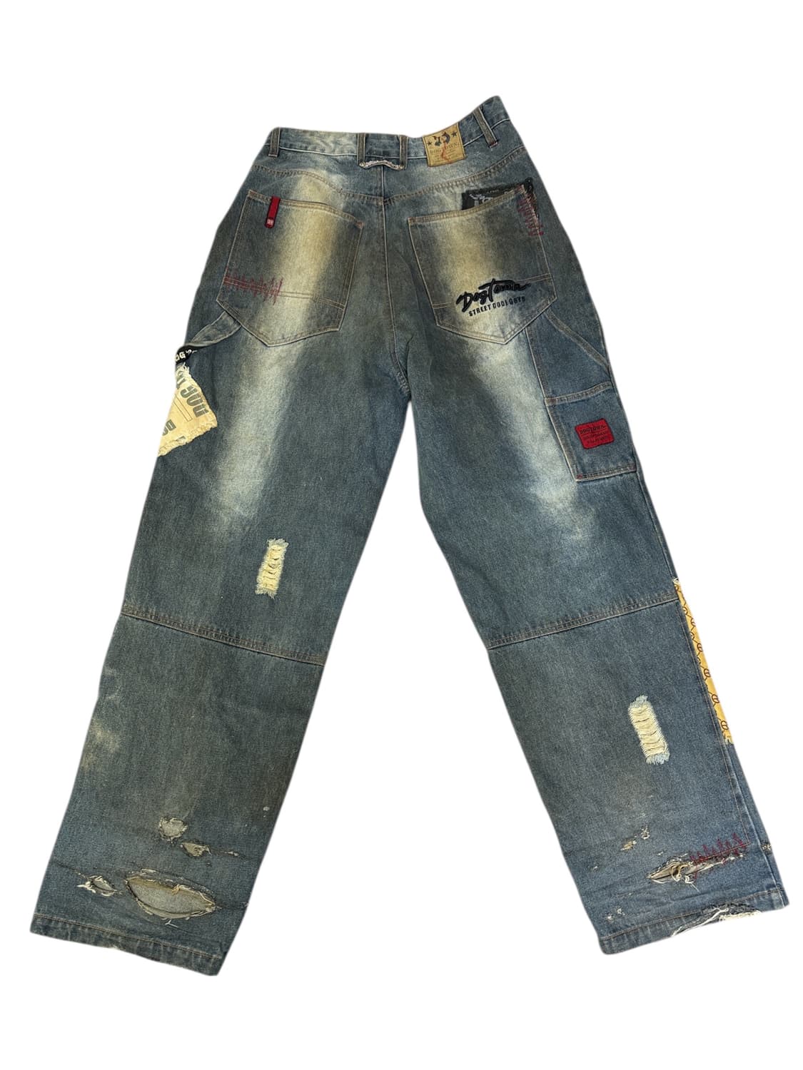 빈티지 도그타운 DOGTOWN 패치워크 카펜터 데님 팬츠 M 상품이미지6