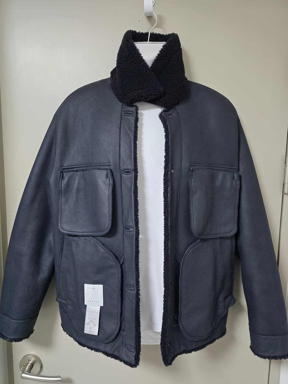 리얼 양털 양가죽 무스탕 상품이미지1