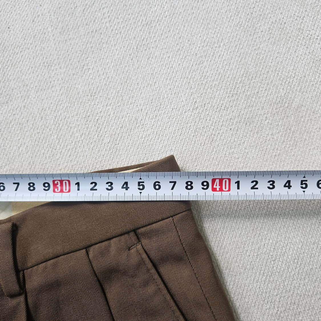 실측확인 닥스 와이드 슬랙스 팬츠 0330Y 상품이미지5