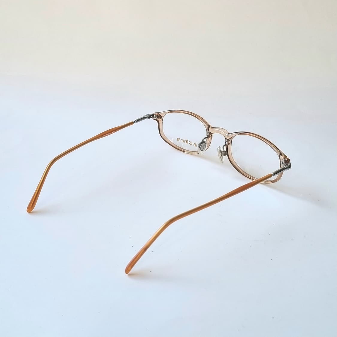 데드스탁 코받침 있는 뿔테 안경테  480 상품이미지7