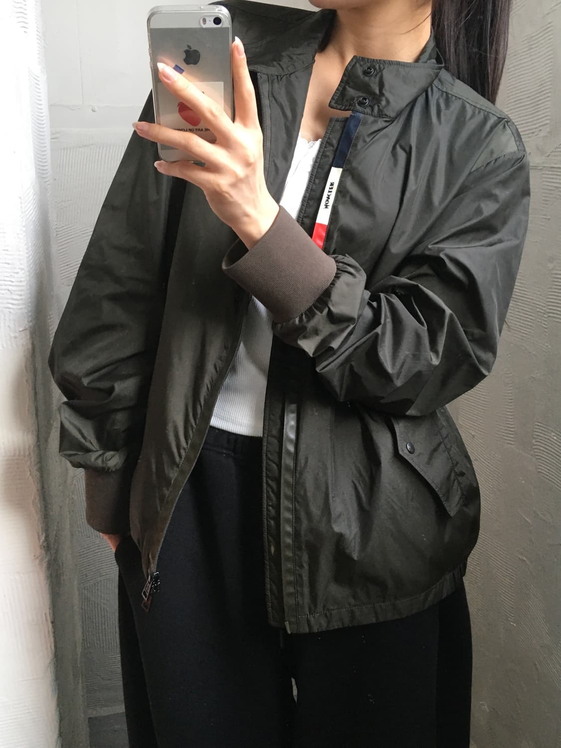 Moncler 몽클레르 카키 나일론 자켓 상품이미지1