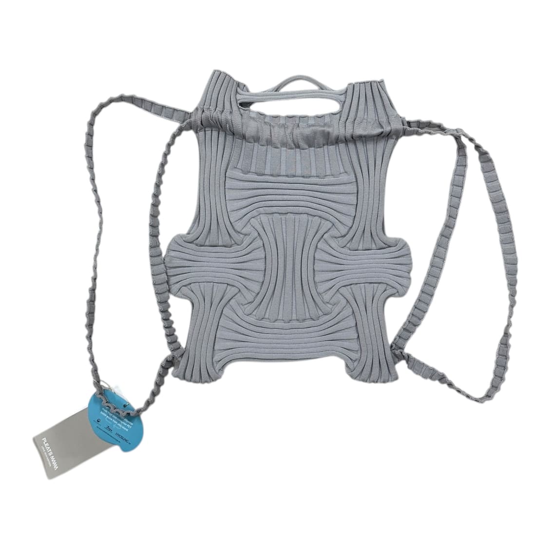 플리츠마마 보우백팩 가방 그레이 상품이미지3