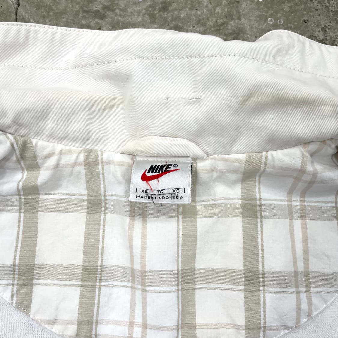 90's 나이키 코트로고 집업자켓 XL 상품이미지5