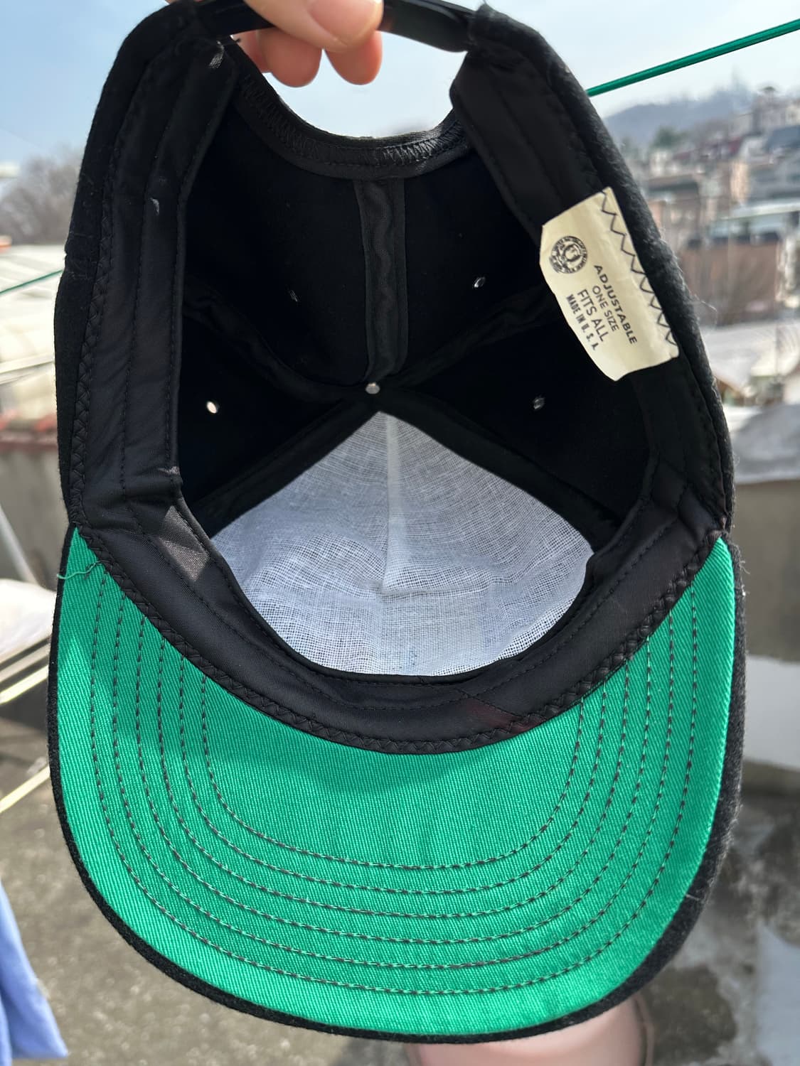 80's MTV 빈티지 엠티비 울 모자 핀버튼 상품이미지4