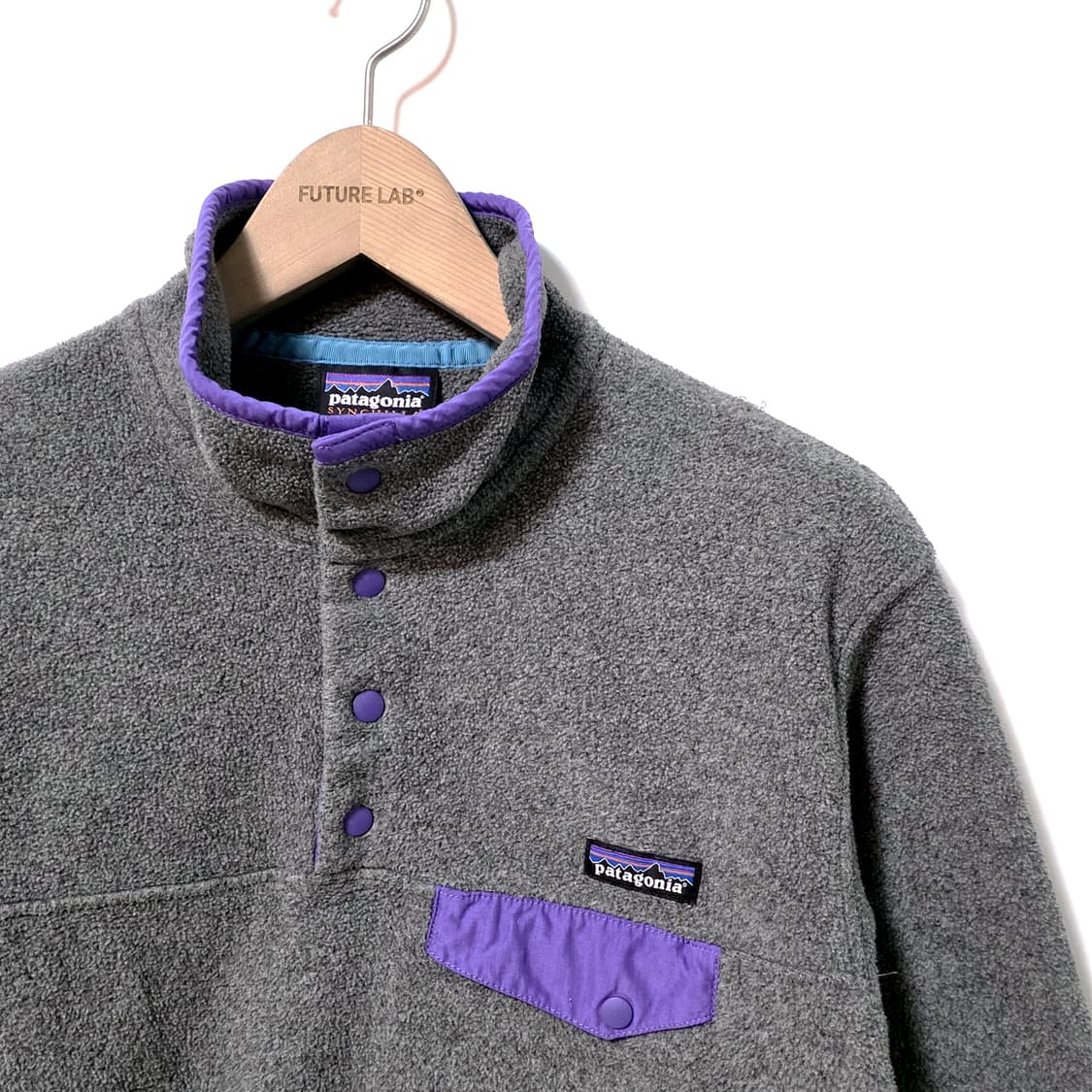 [W/M] 파타고니아 신칠라 스냅티 퍼플 그레이 상품이미지3