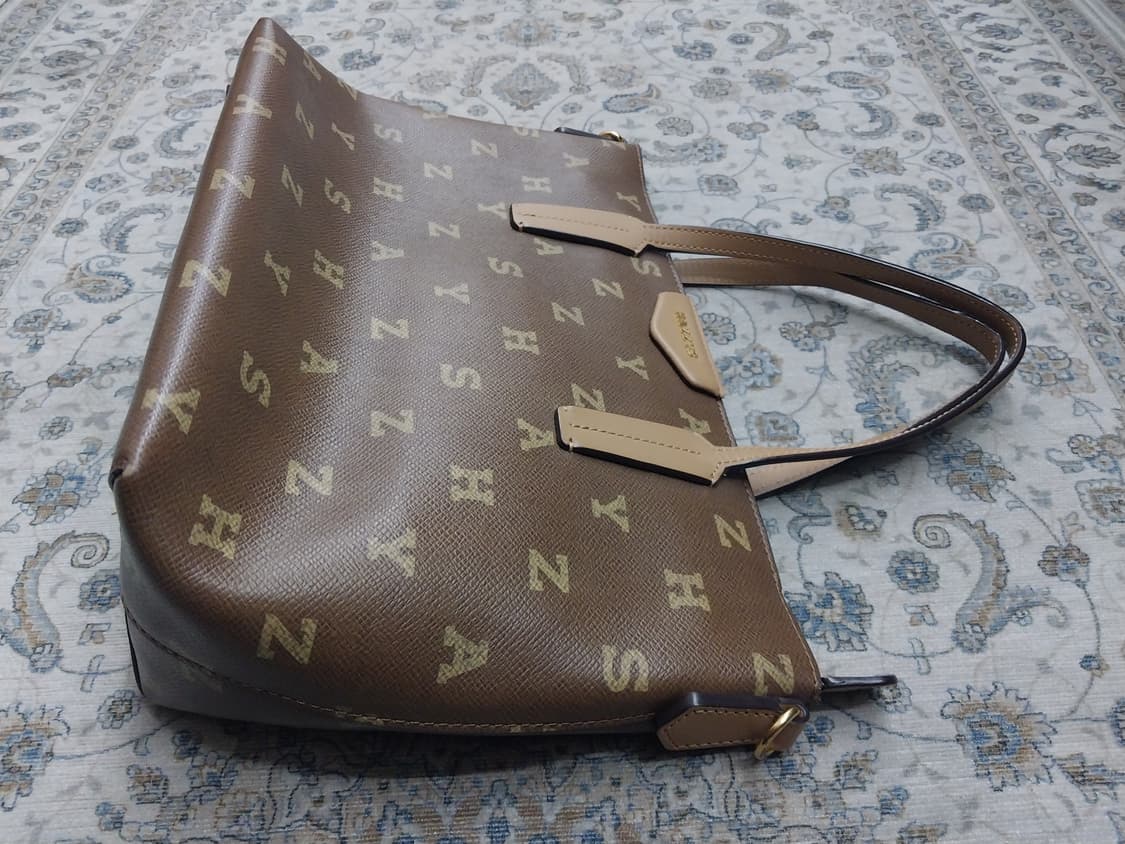 HAZZYS 로고 패턴 토트백 (어깨끈분실) 상품이미지3