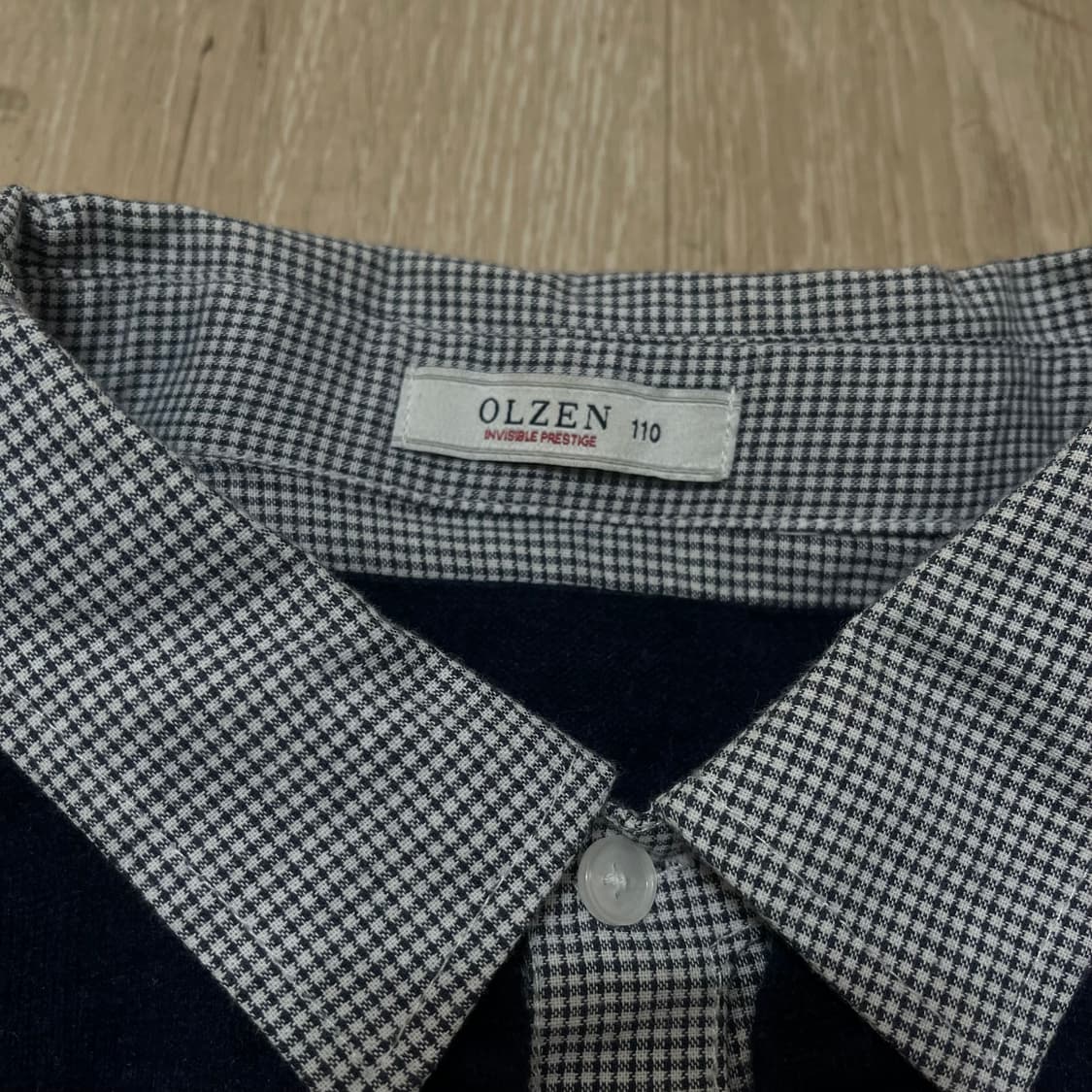 올젠 남성 캐시미어 카라 니트 XXL/110 상품이미지5