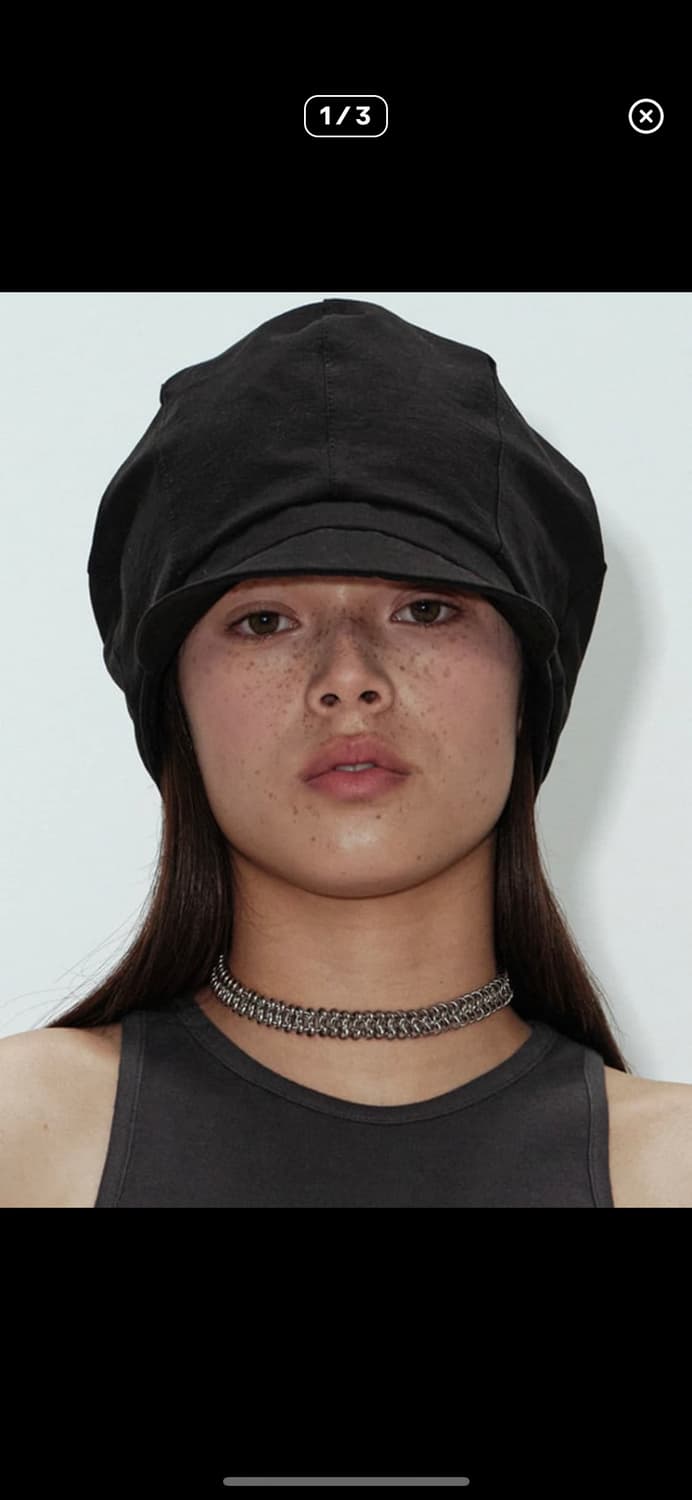 cerric casquette cap 블랙 상품이미지1