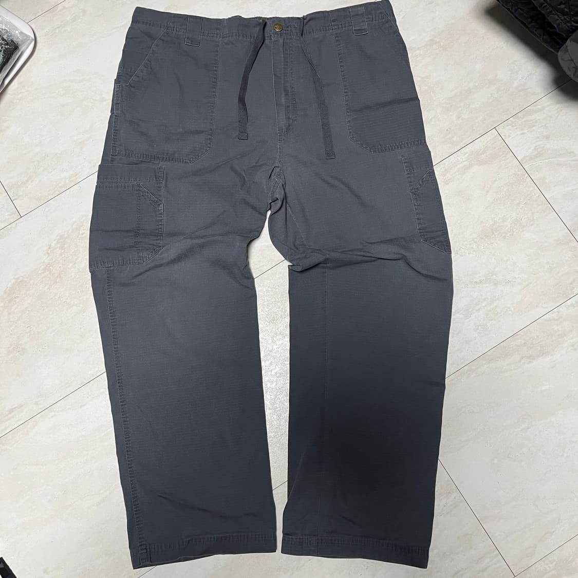 90s 칼하트 립스탑 워싱 카고 팬츠  상품이미지1