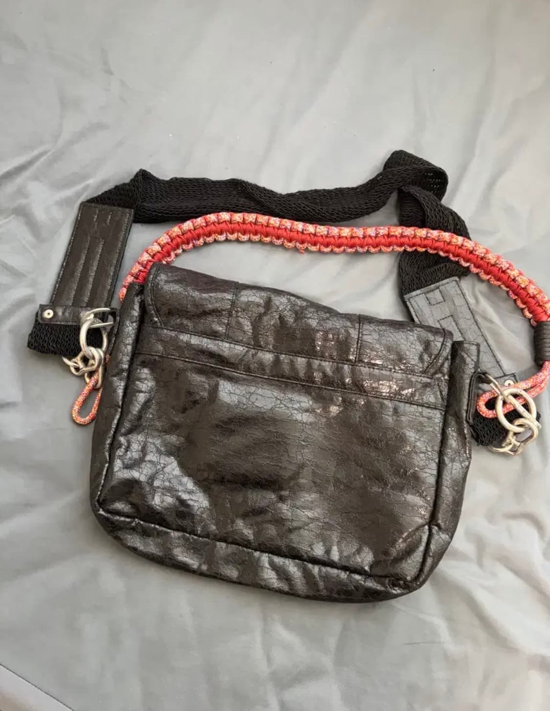 ADDOFF 레더 크로스백 상품이미지3