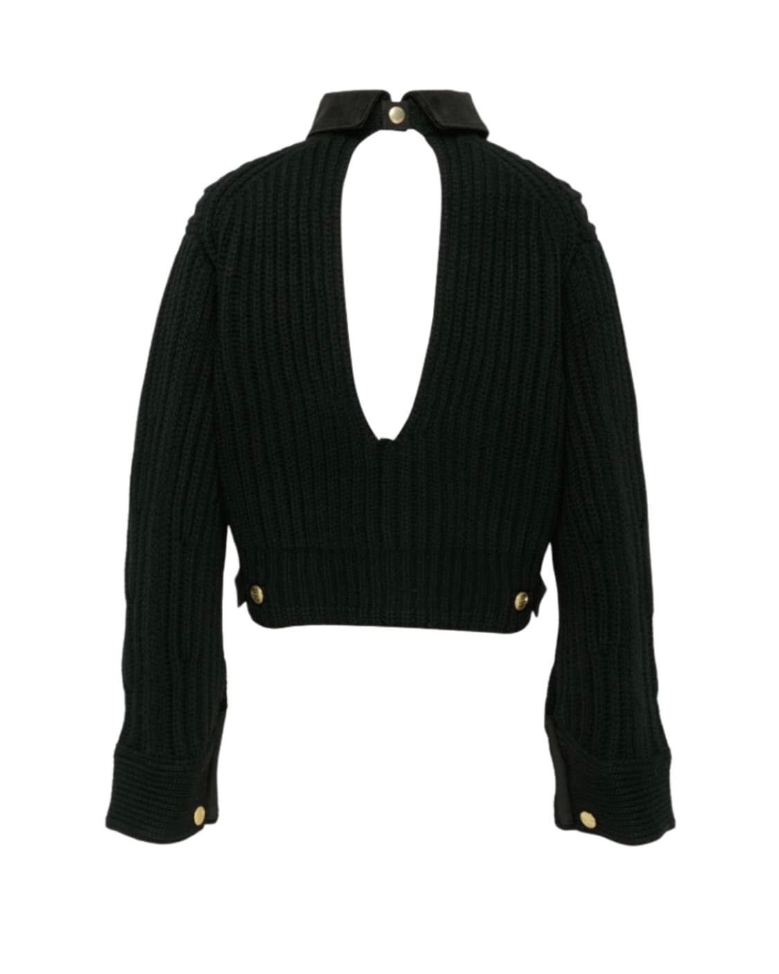 사카이 x 칼하트 WIP 니트 풀오버 디트로이트 블랙 상품이미지2