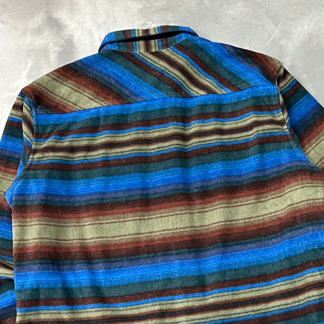  에디바우어 스트라이프 플리스 셔츠 y14613 상품이미지4