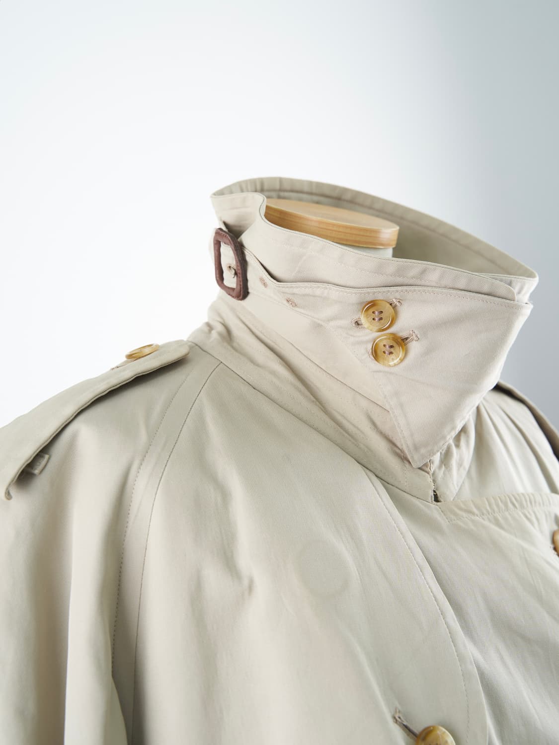 Burberry 90’s 21 싱글 래글런 트렌치 코트 상품이미지3