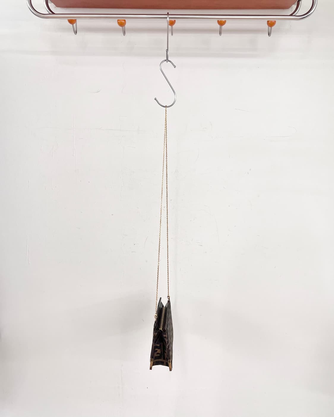 펜디 브라운 주카패턴 체인 크로스백 상품이미지3