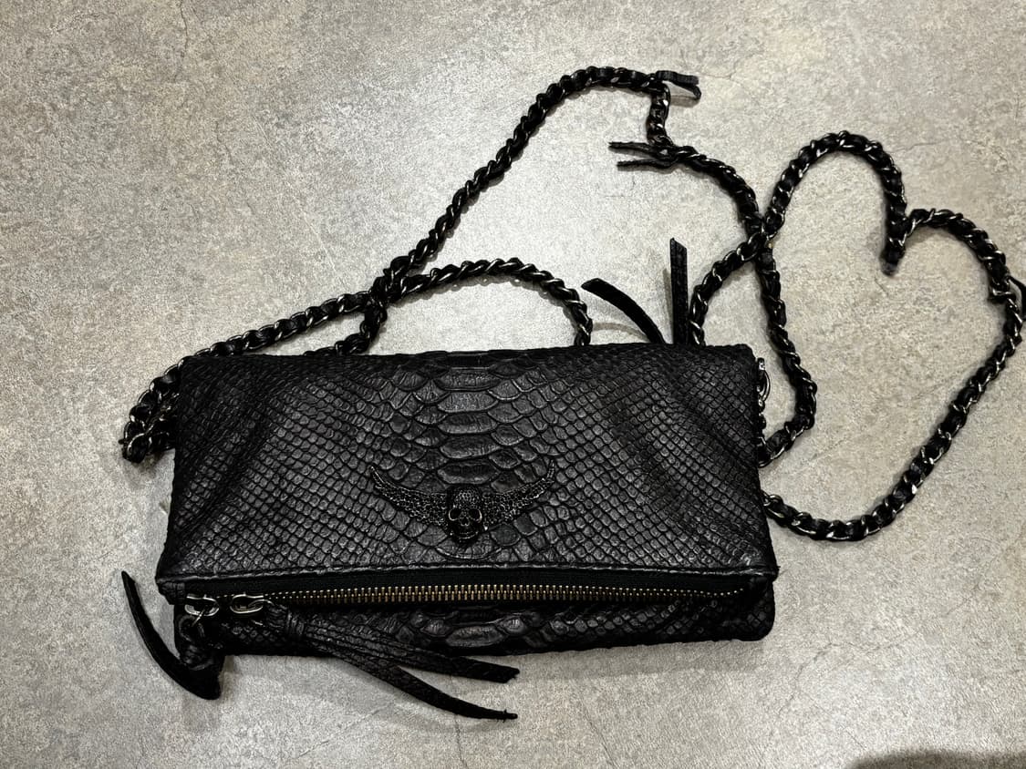 Zadic&voltaire 자딕앤 볼테르 뱀피가죽 가방 희귀 락시크 상품이미지1