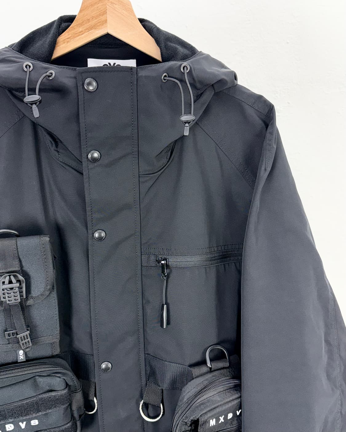 준야 와타나베 x mxdvs 25ss 컬렉션 밀리터리 후디 자켓 상품이미지4