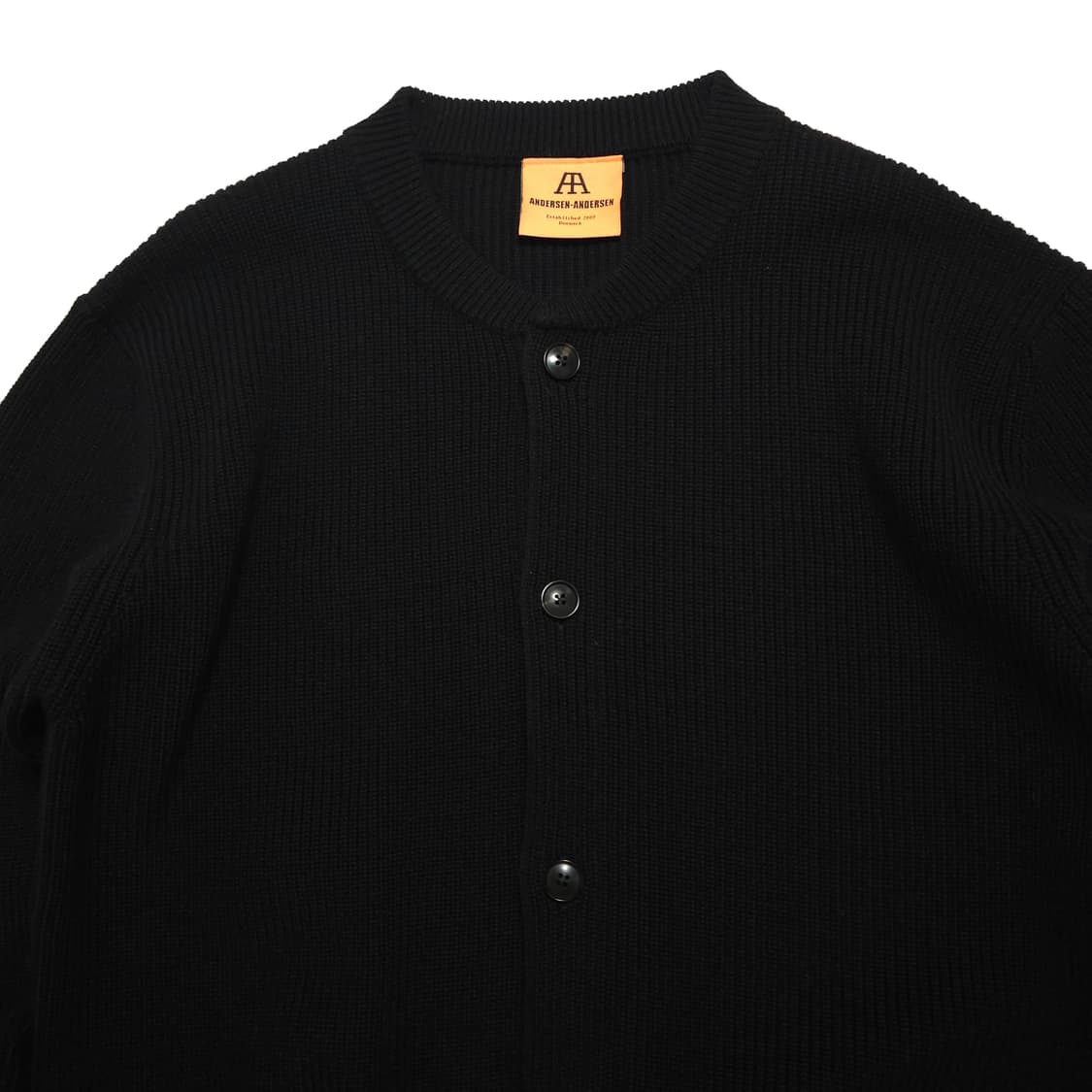 안데르센 안데르센 스키퍼 가디건 블랙 상품이미지3