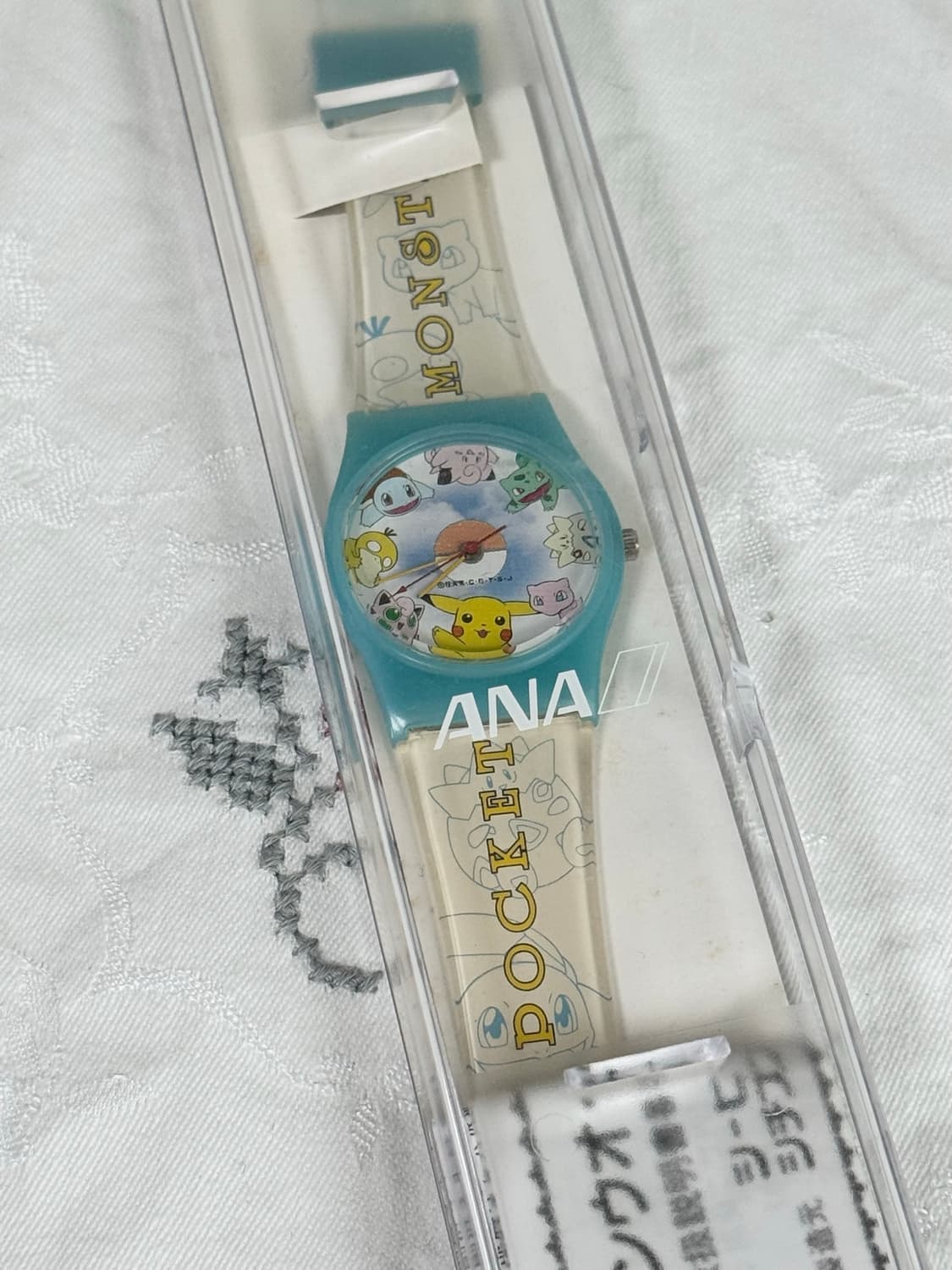 90년대 빈티지 ANA 한정 포켓몬 손목시계 상품이미지6