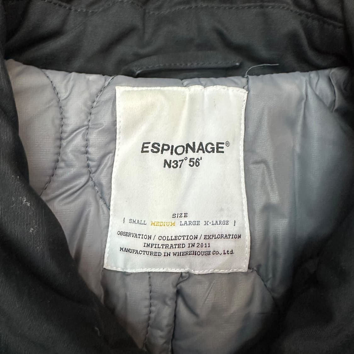 에스피오나지 플라이트 워크 자켓 상품이미지5