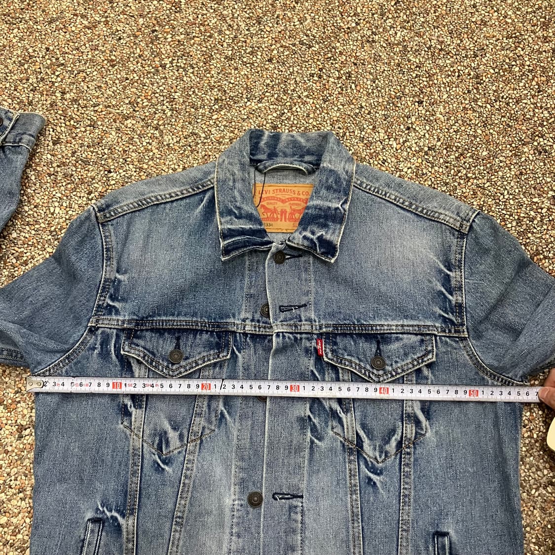 431 리바이스 워싱 데님 청자켓 상품이미지5