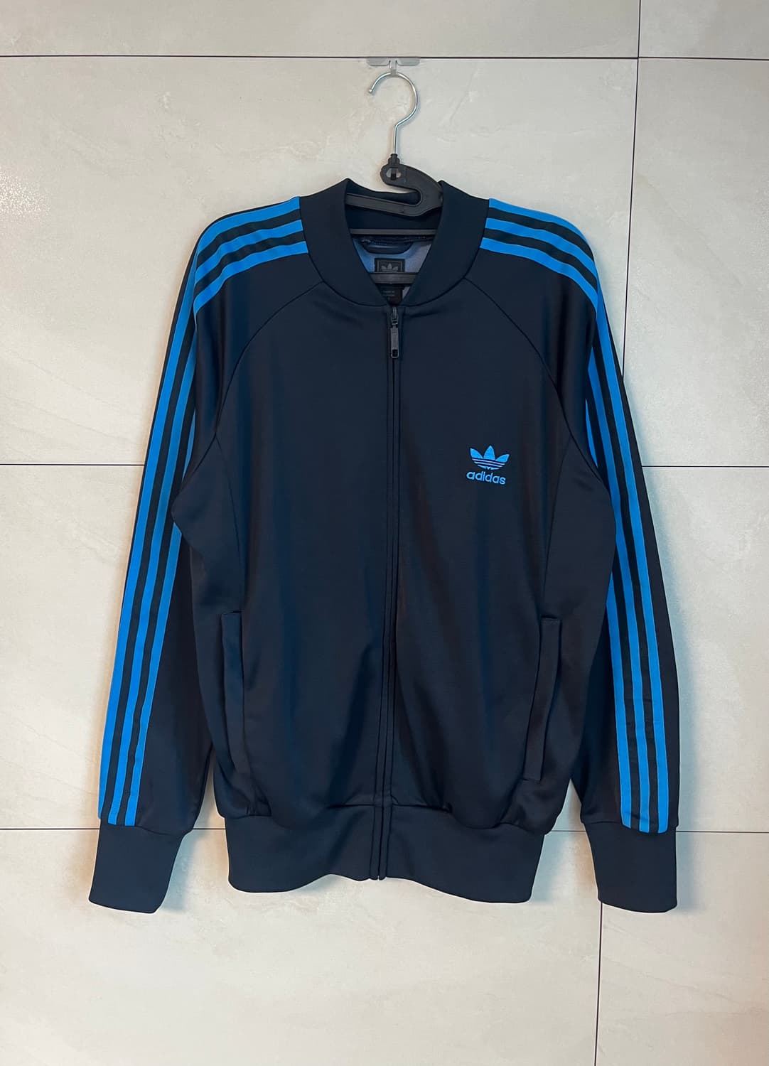 아디다스 파이어버드 네이비, 스카이블루 져지 [S] 상품이미지1