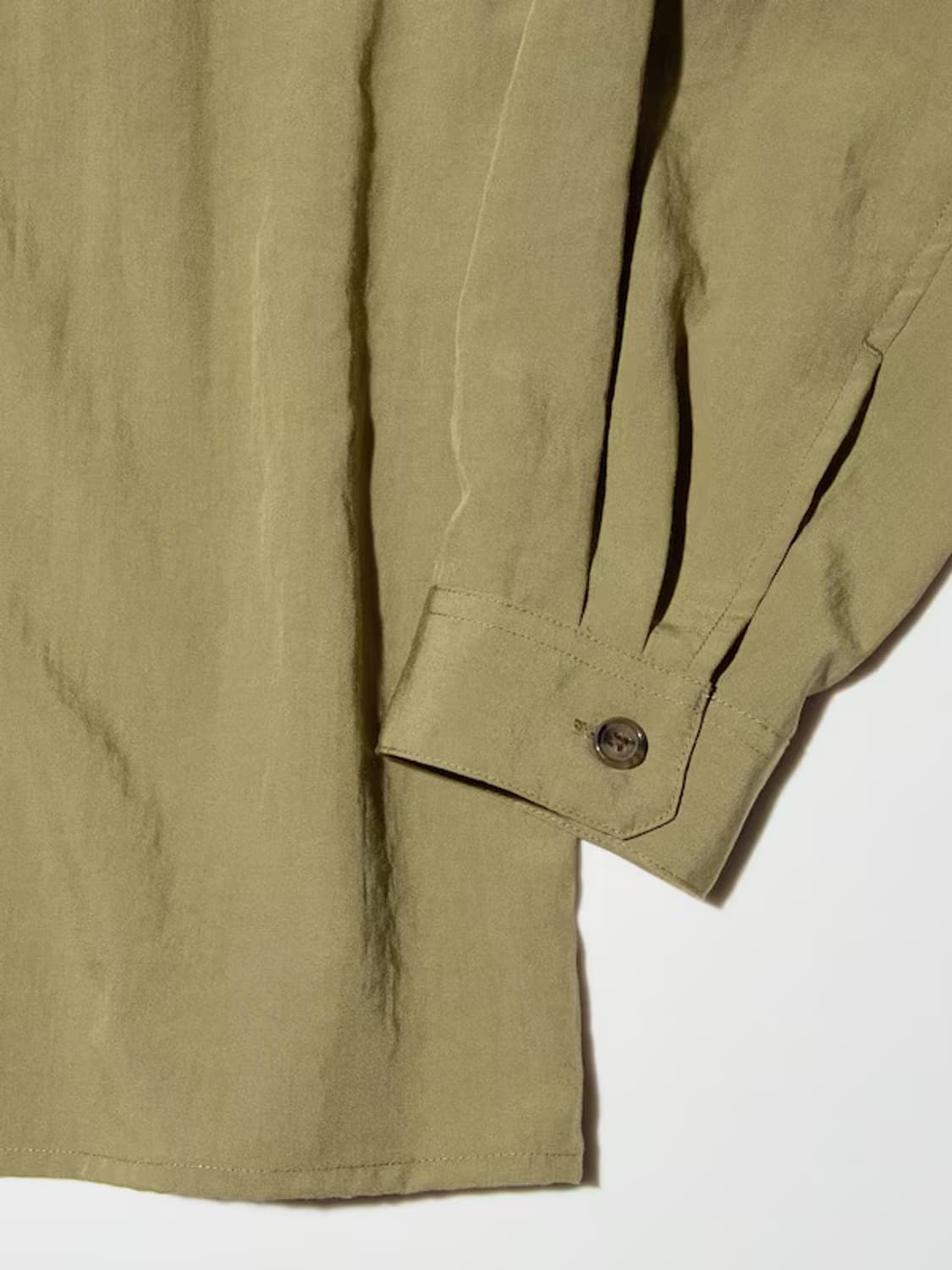 유니클로U 24fw 드레이프 셋업 올리브 2XL 상품이미지4