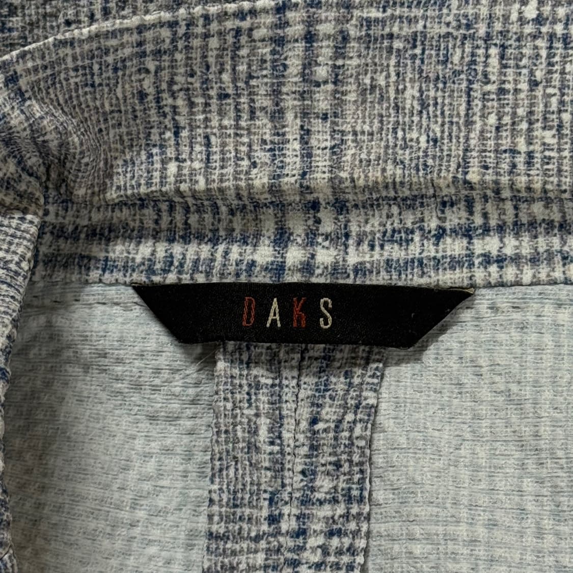 [103] 닥스(DAKS) Zero-G 폴리 하계 체크 자켓 상품이미지5