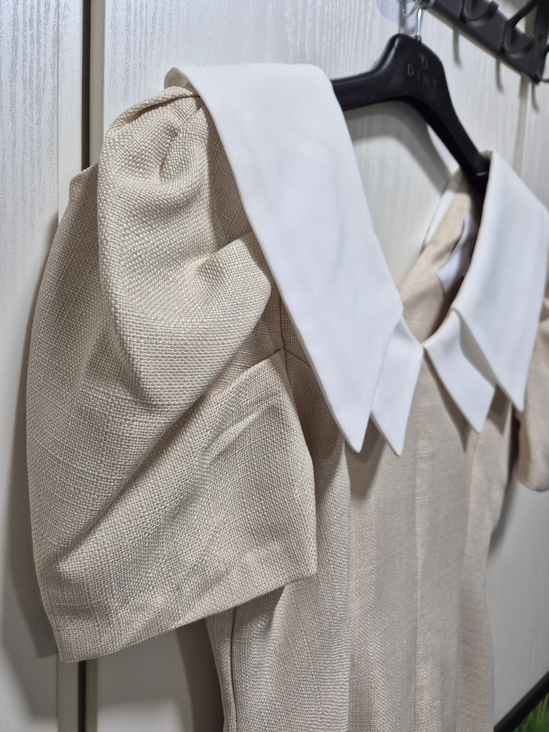 (세일)(새상품)DINT 칼라 배색 반팔 원피스 상품이미지7