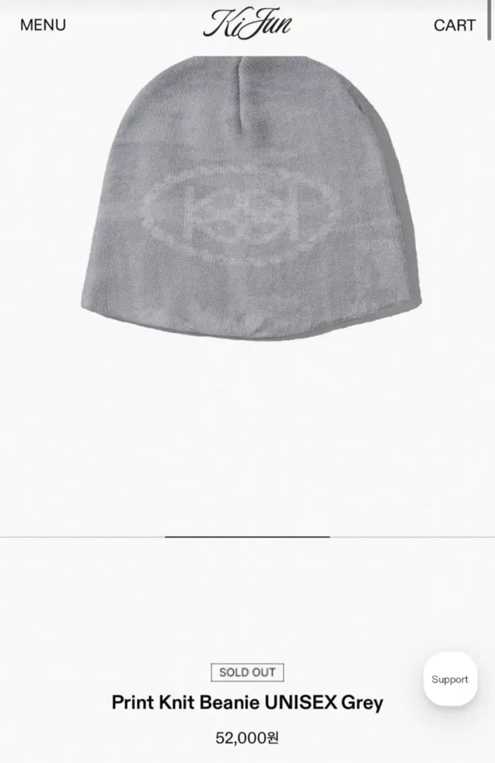 KIJUN 기준 비니 상품이미지3